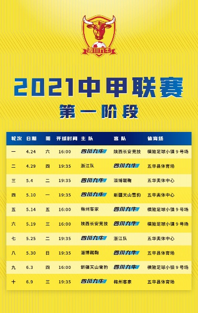 中超安排 2021赛季中超联赛赛程安排公布-第2张图片-www.211178.com_果博福布斯