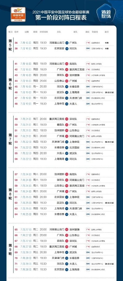 2022中超最新赛程直播时间表及预测-第2张图片-www.211178.com_果博福布斯